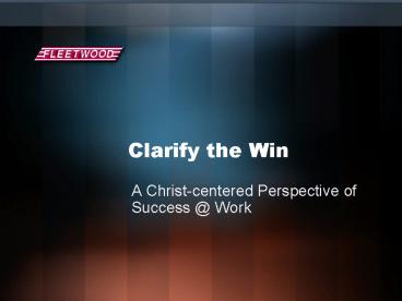 presentation player overlay