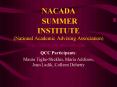 NACADA SUMMER INSTITUTE (National Academic Advising Association) http://www.nacada.ksu.edu/  PowerPoint PPT Presentation