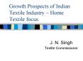 Growth Prospects of Indian Textile Industry  PowerPoint PPT Presentation