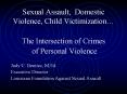 Sexual Assault, Domestic Violence, Child Victimization PowerPoint PPT Presentation