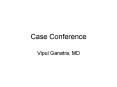 Case Conference PowerPoint PPT Presentation