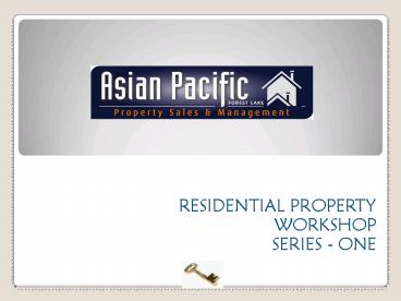 RESIDENTIAL PROPERTY