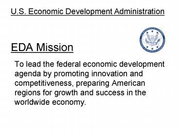 EDA Mission