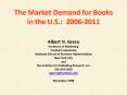 The Market Demand for Books in the U'S': 20062011 PowerPoint PPT Presentation