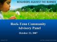 RockTenn Community Advisory Panel PowerPoint PPT Presentation