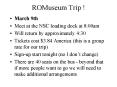 ROMuseum Trip ! PowerPoint PPT Presentation