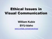 Ethical Issues in Visual Communication