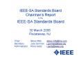 IEEESA Standards Board PowerPoint PPT Presentation