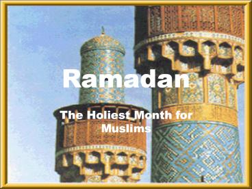 Ramadan