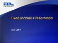 Fixed Income Presentation PowerPoint PPT Presentation
