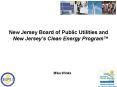 New Jersey Board of Public Utilities and New Jersey PowerPoint PPT Presentation