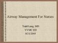 Airway Management For Nurses PowerPoint PPT Presentation