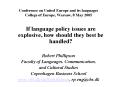 Conference on United Europe and its languages College of Europe, Warsaw, 8 May 2005 PowerPoint PPT Presentation