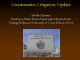Guantanamo Litigation Update Bobby Chesney Professor, Wake Forest University School of Law Visiting PowerPoint PPT Presentation