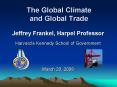 The Global Climate and Global Trade PowerPoint PPT Presentation