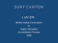 SUNY Canton PowerPoint PPT Presentation