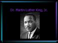 Dr' Martin Luther King, Jr' PowerPoint PPT Presentation
