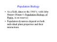 Population Biology PowerPoint PPT Presentation