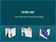 Direct Mail with Personalized Maps using Variable Data Printing
