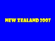 NEW ZEALAND 2007