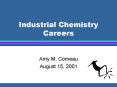 Industrial Chemistry Careers PowerPoint PPT Presentation