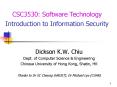 Dickson K.W. Chiu PowerPoint PPT Presentation