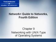 Network  Guide to Networks, Fourth Edition