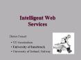 Intelligent Web Services PowerPoint PPT Presentation