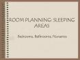 ROOM PLANNING: SLEEPING AREAS PowerPoint PPT Presentation