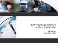 HEAVY VEHICLE DRIVER PowerPoint PPT Presentation