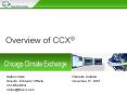 Chicago Climate Exchange PowerPoint PPT Presentation