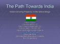 The Path Towards India PowerPoint PPT Presentation