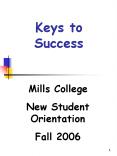 Keys to Success PowerPoint PPT Presentation
