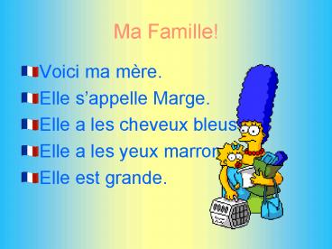 Ma Famille