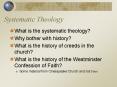 Systematic Theology PowerPoint PPT Presentation
