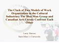The Clash of Two Models of Work Organization in the Cultural Industries: The Blue Man Group and Cana PowerPoint PPT Presentation