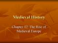 Medieval History PowerPoint PPT Presentation