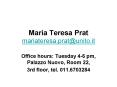 Maria Teresa Prat mariateresa'pratunito'it PowerPoint PPT Presentation