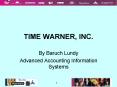 TIME WARNER, INC' PowerPoint PPT Presentation