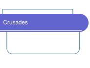 Crusades