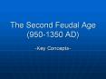 The%20Second%20Feudal%20Age%20(950-1350%20AD) PowerPoint PPT Presentation