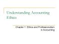 Understanding Accounting Ethics PowerPoint PPT Presentation