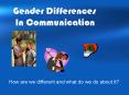 Gender Differences PowerPoint PPT Presentation