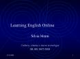 Learning English Online PowerPoint PPT Presentation