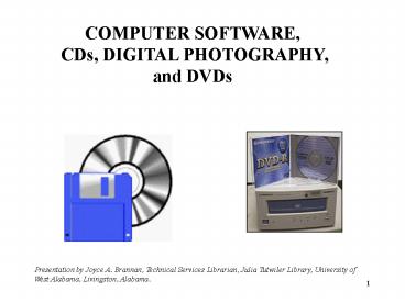 COMPUTER SOFTWARE,