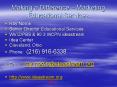 Making a Difference Marketing Educational Services PowerPoint PPT Presentation