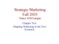 Strategic Marketing Fall 2005 Tinker AFB Campus PowerPoint PPT Presentation