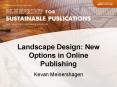 Landscape Design: New Options in Online Publishing PowerPoint PPT Presentation