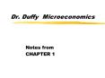 Dr. Duffy Microeconomics PowerPoint PPT Presentation