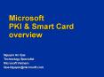 Microsoft PKI PowerPoint PPT Presentation